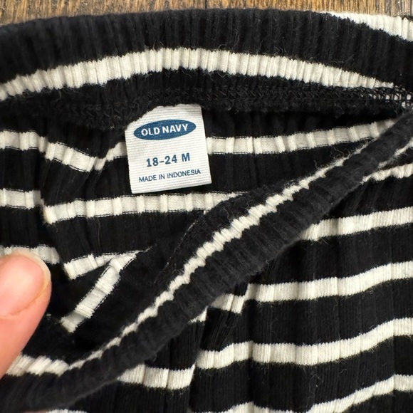 Baby boy old navy ribbed harem pant bundle navy grey and stripe 18-24 months - Picture 6 of 9